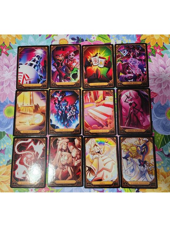 hazbin hotel rare cards season two, second edition ALL Hazbin Hotel Trading Card -